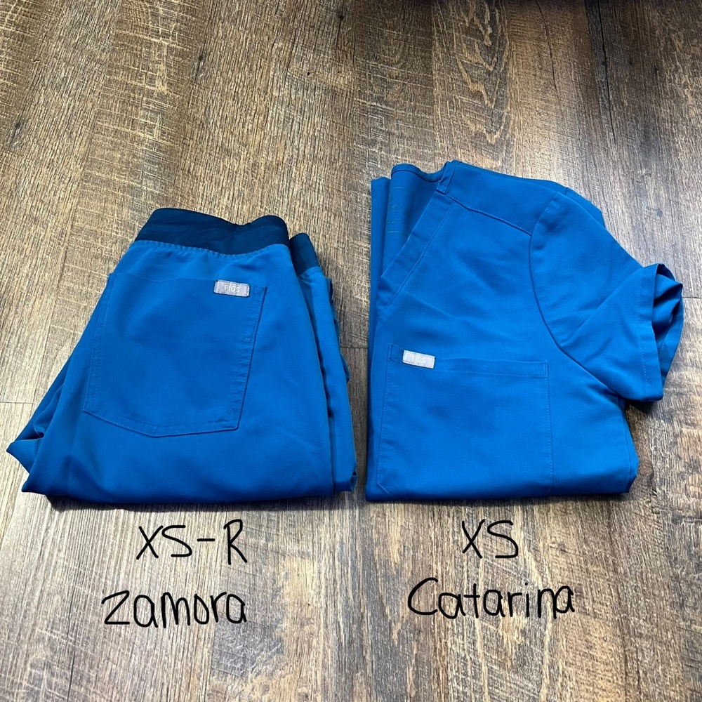Figs Scrub Set XS Alpine Blue LIMITED EDITION